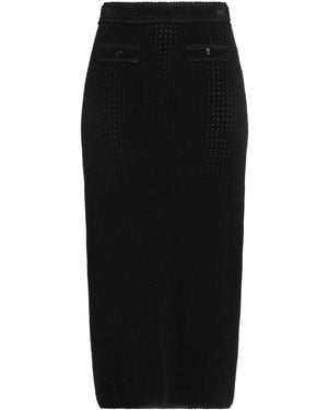 Sandro Midi Skirt - Black