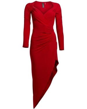 Norma Kamali Midi Dress - Red