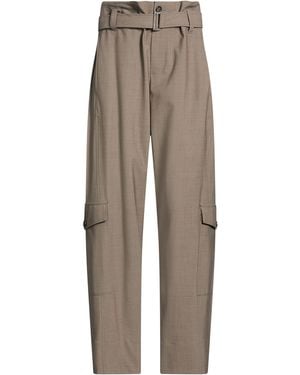 Brunello Cucinelli Pants Virgin Wool, Polyamide, Elastane - Gray