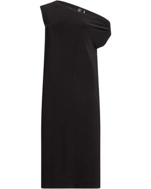 Norma Kamali Vestido Midi - Negro