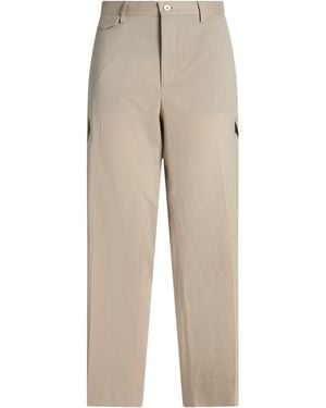 Briglia 1949 Light Trousers Virgin Wool, Polyester, Elastane - Natural