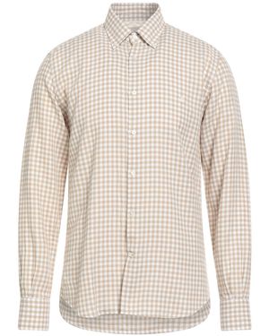 Brooksfield Sand Shirt Cotton - White