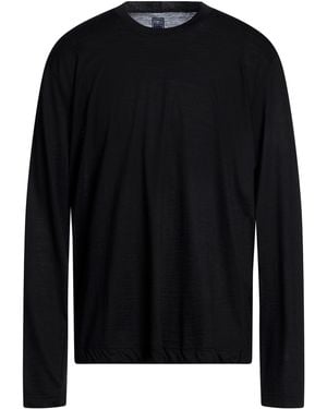 Fedeli T-Shirt Wool - Black