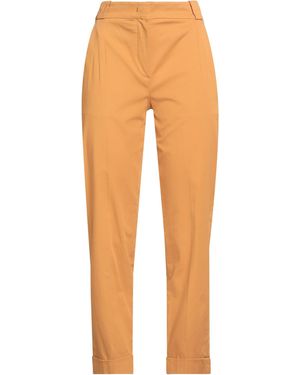 Hanita Marigold Pants Cotton, Elastane - Orange