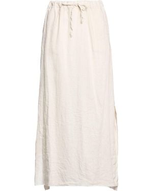 Crossley Maxi Skirt Linen - White