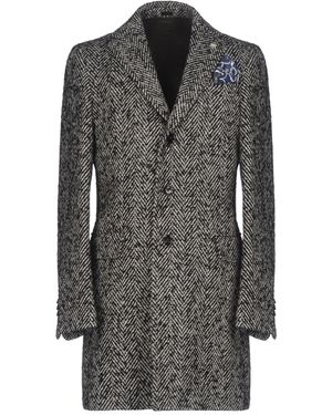 Manuel Ritz Coat Wool, Acrylic, Polyester, Viscose, Polyamide - Gray