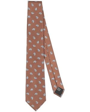 Lanvin Ties & Bow Ties Silk - Brown