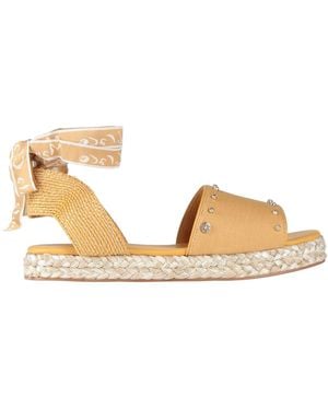 Manila Grace Espadrilles - Natural