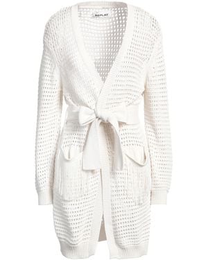 Replay Cardigan - White