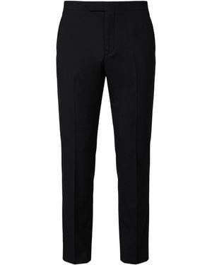 Thom Browne Pants Wool, Polyester - Black