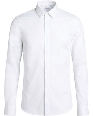 Calvin Klein Shirt Cotton, Elastane - White