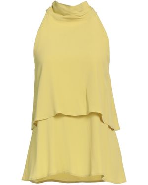 Beatrice B. Top Acetate, Silk - Yellow