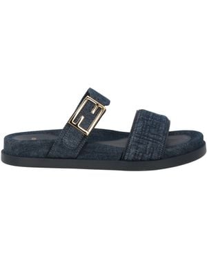 Fendi Sandale - Blau