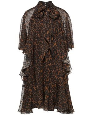 Erdem Vestito Midi - Marrone
