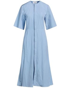 Ami Paris Midi Dress Cotton - Blue