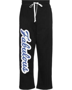 XOXOGOODBOY Trousers Cotton, Polyurethane - Black