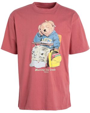 Market T-shirt - Pink