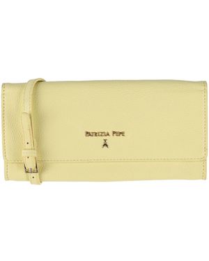 Patrizia Pepe Lime Document Holder Leather - Natural