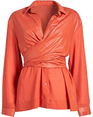 Pierantonio Gaspari Shirt Polyester - Orange