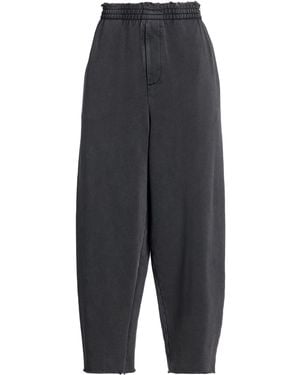 Helmut Lang Charcoal Trousers Cotton - Blue