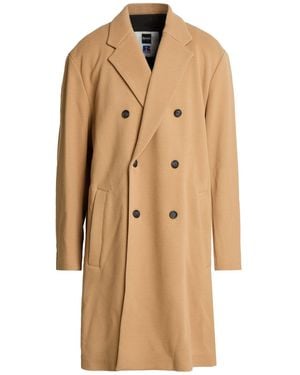 BOSS Coat Polyacrylic, Wool, Viscose, Polyamide, Elastane - Natural