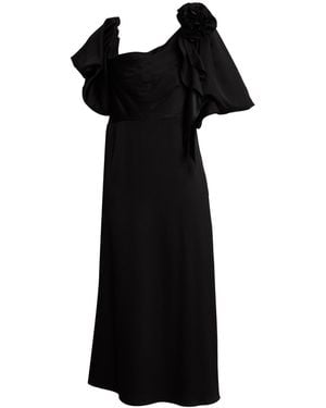 Aje. Midi-Kleid - Schwarz