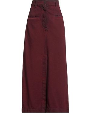 Uma Wang Maxi Skirt Cotton - Purple