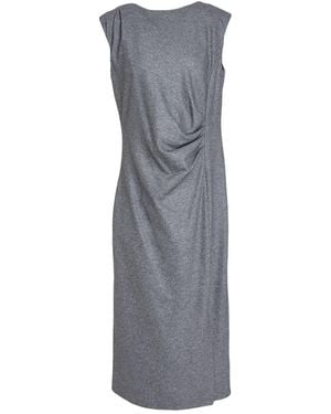 Liviana Conti Midi Dress Cashmere, Polyamide - Grey