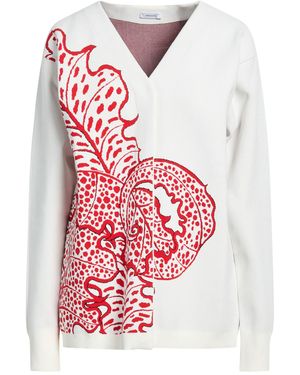 Ferragamo Cardigan Viscose, Polyester - White
