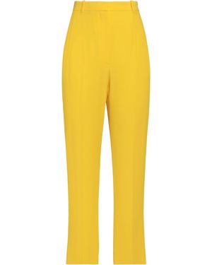 McQueen Pants Viscose, Acetate - Yellow
