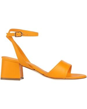 Bervicato Sandals Leather - Orange