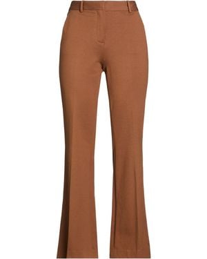 Circolo 1901 Trousers Cotton, Elastane - Brown