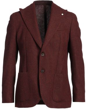Luigi Bianchi Blazer Virgin Wool - Purple