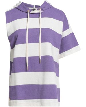 Manila Grace Sweatshirt Cotton, Polyester - Purple