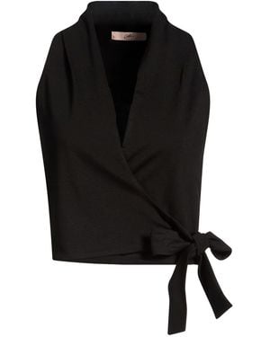 Carla G Top Viscose, Polyamide, Elastane - Black