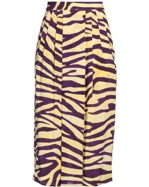 Roseanna Midi Skirt Viscose, Linen - Yellow
