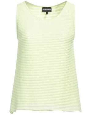 Emporio Armani Top Polyester, Elastane - Yellow
