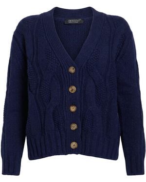 Aragona Cardigan Cashmere - Blue