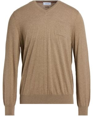 Ferragamo Sand Jumper Virgin Wool, Polyamide - Brown
