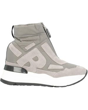 Rucoline Suede Leather Wedge Trainers - Grey