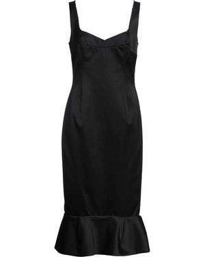 Marni Midi Dress Viscose, Cotton - Black
