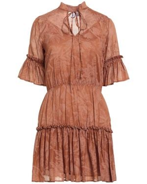Gaelle Paris Mini Dress - Brown