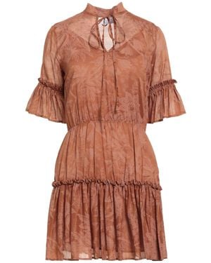 Gaelle Paris Mini Dress - Brown