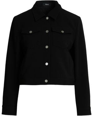 Theory Jacket Triacetate, Polyester - Black