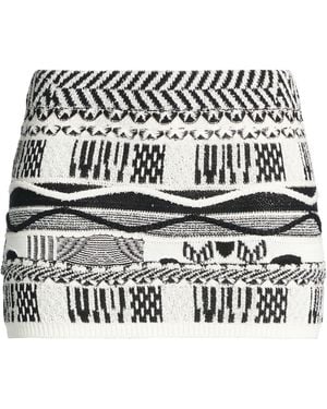 Laneus Mini Skirts - White