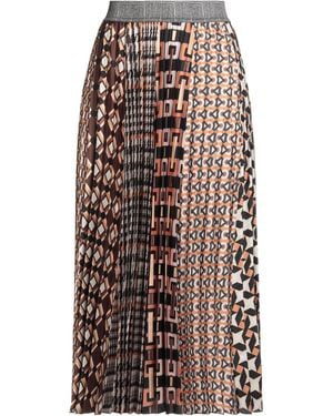 THE ABITO Milano Midi Skirt - Multicolour