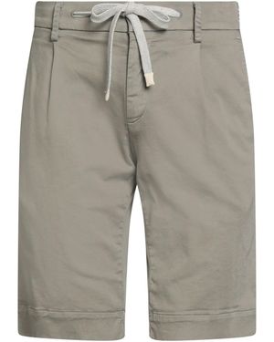 Mason's Shorts & Bermuda Shorts Cotton, Elastane - Gray