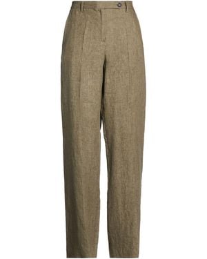 Massimo Alba Pants Linen - Natural