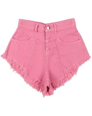 hinnominate Denim Shorts Cotton - Pink