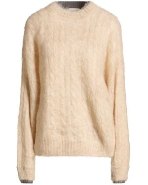 Brunello Cucinelli Jumper Mohair Wool, Polyamide, Wool - Natural
